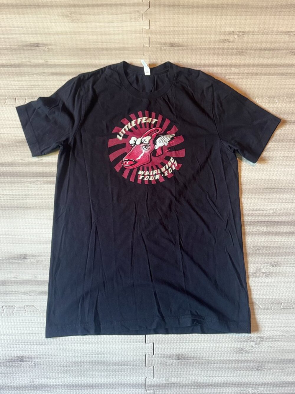 Little Feat Band Whirlwind Tour 2017 Graphic Tee Shirt